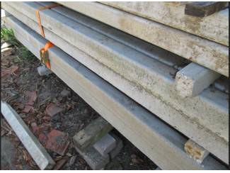 Beton palen 9 x 9 , 360 CM lang