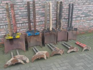 wortelsnijder Hydraulische Rondsteekmachine voor Tractor of Shovel