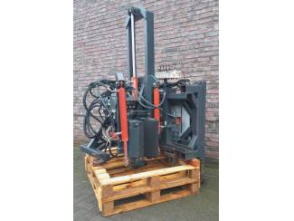 wortelsnijder Hydraulische Rondsteekmachine voor Tractor of Shovel