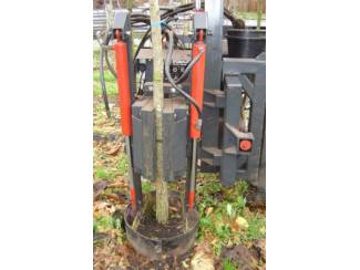 wortelsnijder Hydraulische Rondsteekmachine voor Tractor of Shovel