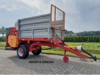 Smalspoor Compoststrooier met Afneembare Zijafvoerband