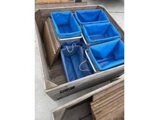 plukmanden plukslede pluktrappen Diverse plukmaterialen