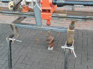boompalen en toebehoren Verstelbare 3-Rijer Plantgatenboormachine