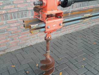 boompalen en toebehoren Verstelbare 3-Rijer Plantgatenboormachine