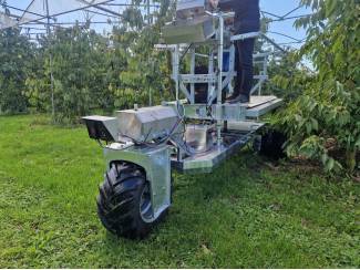 hoogwerkers en plukkoppers Frutec Elektrische hoogwerker.