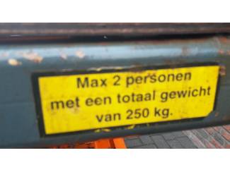 hoogwerkers en plukkoppers Licht Compact Snoeiplateau