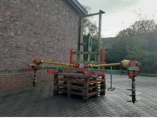 Verstelbare 2-Rijer Plantgatenboormachine