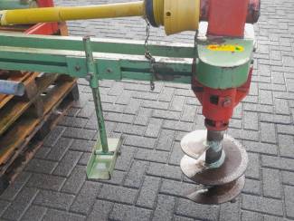 boompalen en toebehoren Verstelbare 2-Rijer Plantgatenboormachine