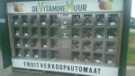 Uniek: pinnen voor fruit uit de automaat