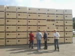Productie houten paloxen flink gedaald